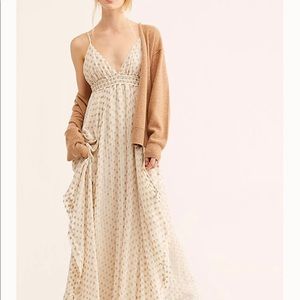 Brand New! Free People Meredith Maxi dress SMALL
